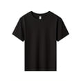 thumbnail image 2 of Baseball - Softball - Water Cup - Creative Slogan Pattern Printed Youth Fashion Girls' Clothing Girls' Fashion Single Item Four Seasons Round Neck Versatile Short Sleeve T-shirt Casual, 2 of 7