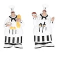 thumbnail image 1 of Resin Mustache Chef Figurine, Wall Hanging Portable Resin Chef Statue  For Bar For Coffee Shop For Office For Living Room For Kitchen, 1 of 8