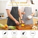 thumbnail image 2 of 2 Pieces Kitchen Cooking Aprons, Cotton Polyester Blend Adjustable Bib Aprons with 2 Pockets for Women Men Chef Chef (Black/Brown Stripes, 2), 2 of 4