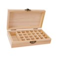 thumbnail image 1 of Estante de almacenamiento de aceites esenciales Caja de aceites esenciales Contenedor de fragancias de 25 ranuras Soporte de aceites esenciales Cajón, 1 of 8
