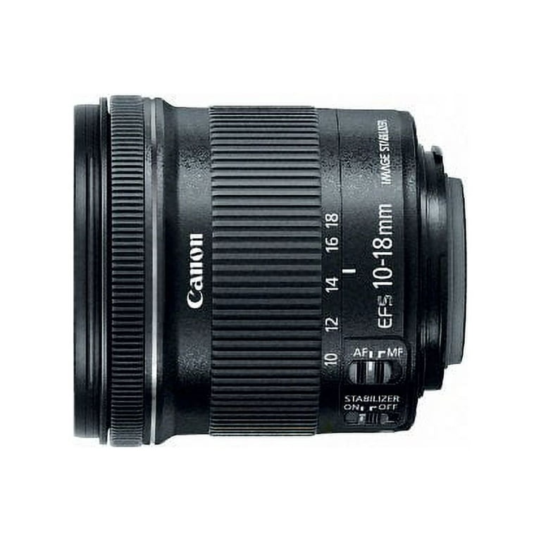 Canon EF-S 10-18mm f/4.5-5.6 IS STM, EOS Wide Angle Zoom