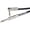 6 in., variant on GATOR CABLEWORKS Backline Series Straight to RA 10ft. Instrument Cable 6 in. Black