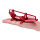 thumbnail image 3 of Parachoques de aleación de aluminio RC Crawler para Axial SCX10 90046, accesorio de pieza de actualización de repuesto de Control r - Rojo Sunnimix Parachoques delantero del coche RC, 3 of 8