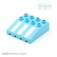 thumbnail image 1 of Big Size Building Blocks House Structure Parts Pillar Fence Bridge Column Assemble Bricks Educational Toys For Children Gift, 1 of 7