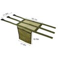 thumbnail image 4 of 2 pack Universal Tree Stand Seat Replacement 16 X 12Inch Lightweight Hunting Seat with Adjustable Strap Deer Stand Accessories for Climbing Treestands Ladder Stands, 4 of 5