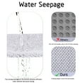 OCHINE 39"x16" Loofah Bathtub Mat Non Slip PVC Shower Mats for Bathtub