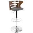 thumbnail image 4 of Tabouret de bar ajustable moderne milieu-du-siècle Cosi, de LumiSource, 4 of 7