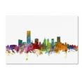 thumbnail image 2 of Trademark Fine Art Michael Tompsett Oklahoma City Skyline Canvas Wall Art - 30x47, 2 of 4