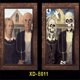 thumbnail image 1 of Marco de fotos de fantasma 3D, 38x25CM, imágenes de terror de Halloween, Marcos que cambian de cara, decoración de fiesta de Halloween, accesorios de decoración, 1 of 4