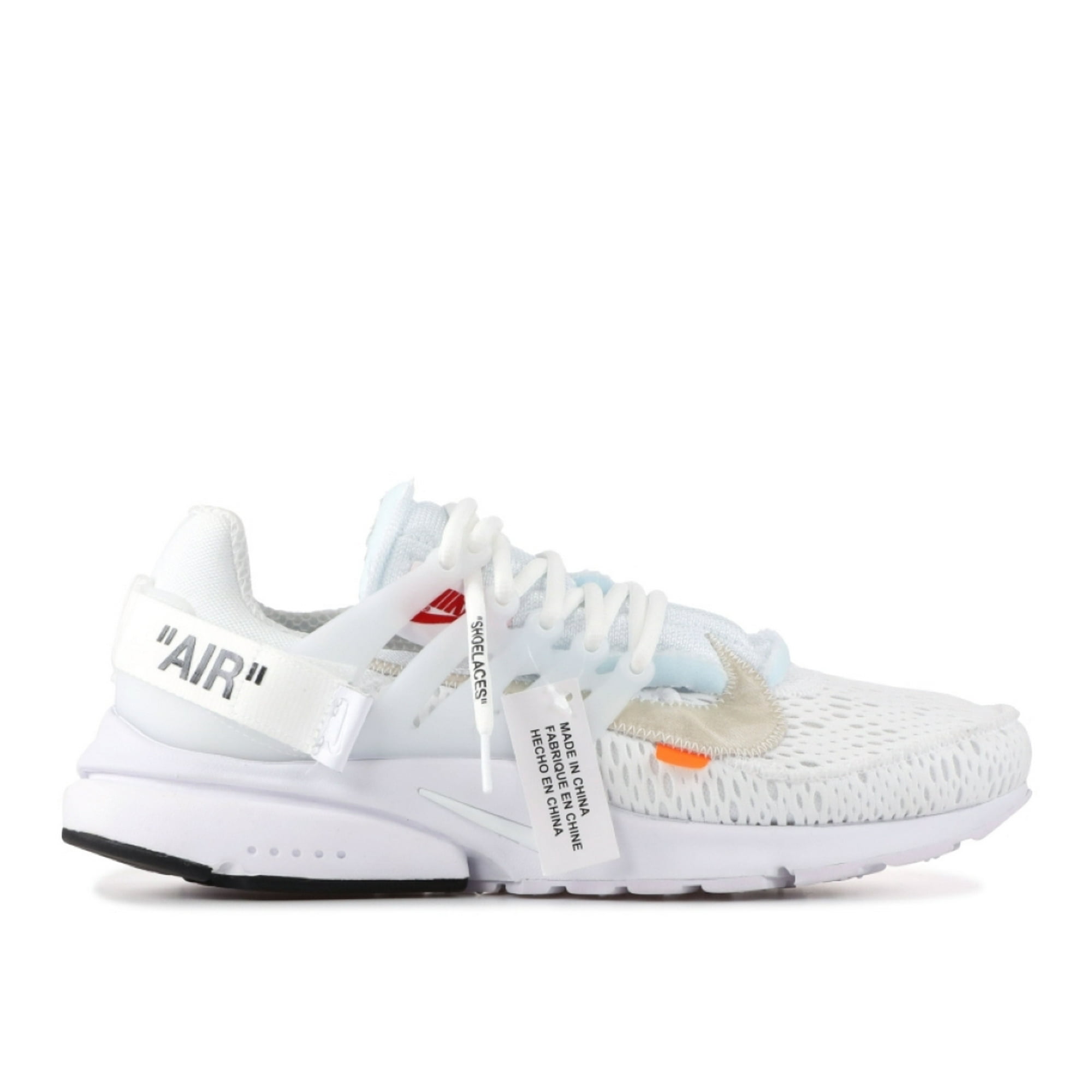 Nike presto off white v2 best sale