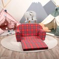 thumbnail image 3 of Delsit Kids Couch for Toddlers - 2 in 1 Convertible Foam Sofa to Lounger, Comfy Flip Out Lounge Chair for Children, Made in Europe, 3 of 4