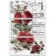 thumbnail image 1 of Juego de 3 calcomanías de transferencia con diseño de rosas para muebles y manualidades, de 12 x 6 pulgadas, con temática floral., 1 of 9