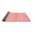thumbnail image 2 of Ahgly Company Indoor Rectangle Solid Red Modern Area Rugs, 2' x 4', 2 of 4