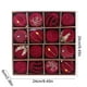 thumbnail image 3 of Juego de 24 Bolas Navideñas | Adornos Navideños de Plástico Beige, Rojo, Caqui y Verde | Adornos Irrompibles para Árbol de Navidad de 6 Cm | Orificios Ajustables para Colgar | Decoración para Pared,, 3 of 6