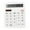 White, variant on 12 Digit Solar Calculator Large Lcd Screen Dual Power Desktop Financial Accounting Tool for Students Office Workers