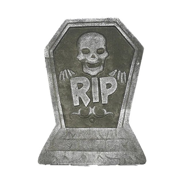 Lápida de espuma para decoración de Halloween, accesorios de diseño para exteriores, atmósfera de Terror, Graveyard