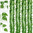 thumbnail image 2 of Shisuyan Railing Plants Artificial Outdoor Green 12Pcs 90In Synthetic Material, 2 of 9