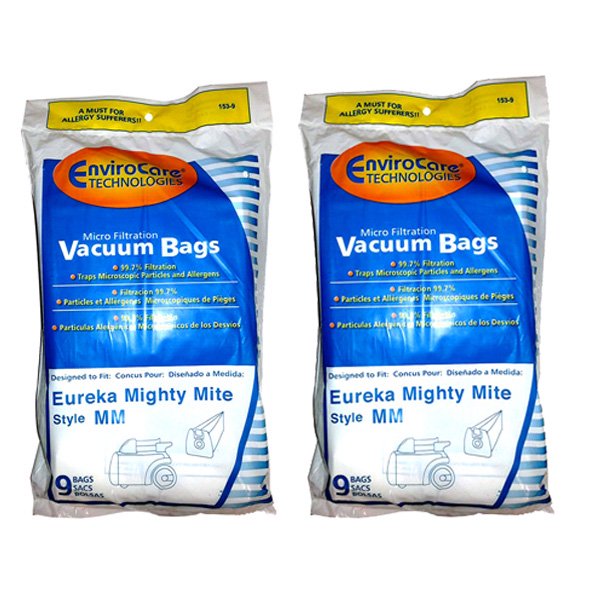 18 micro filtration Vacuum Bags for Eureka MM Mighty Mite 3670 and 3680