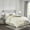 Ivory, variant on OMCHOM 7 Piece Tufted Comforter, Tufted Lightweight Fluffy Bed Set with Comforter, Sheets, Pillowcases & Shams for All Season, Ivory Full