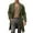 Army Green, variant on Jackets for Men,Anorak Jacket Classic Fall Winter Blend Overcoat Casual Outerwear for Daily Wear Timeless Design,Mens Winter Coats,Size:M