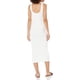 thumbnail image 2 of Vestido de tirantes a media pierna Yasmin Rib para mujer, mezcla de viscosa y nailon, 2 of 5