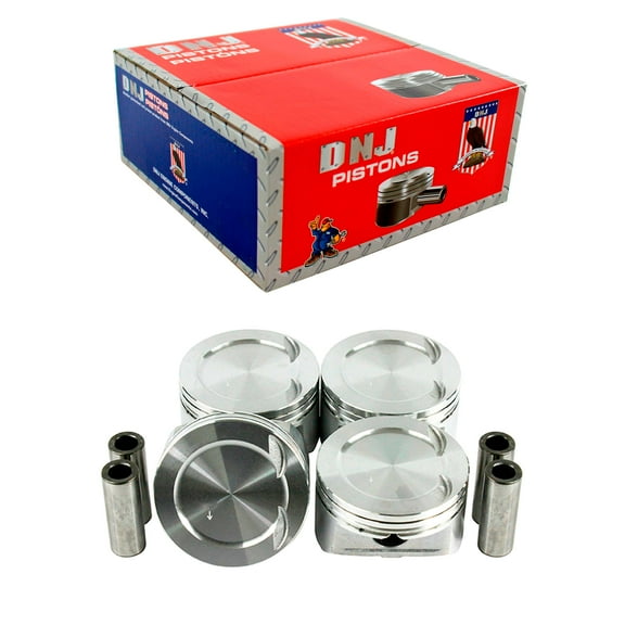 DNJ P180 Standard Complete Piston Set Fits Cars & Trucks 08-15 Mitsubishi Outlander 2.4L DOHC