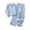 C114/Sky Blue, variant on XIYON Girls Sweatsuit Striped Long Sleeve Top With Pants Two Piece Casual Fall Outfit Set For Kids Loose Fit Everyday Wear 7-8 Years