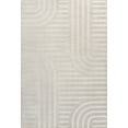 thumbnail image 3 of JONATHAN Y SCANDINAVIAN 8 x 10 Area Rug, Anders Arch Stripe Two-Tone - White/Cream, SCN107B-8, 3 of 10