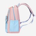 thumbnail image 6 of Weebloom School Backpack For Kids Boys Girls Waterproof Cartoon Puppy Print Color Block Design Bookbag Elementary Middle School Pink, 6 of 9