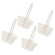 thumbnail image 3 of 4pcs canasta de flores tejida decorativa canasta de almacenamiento de regalo de estilo pastoral canasta, 3 of 5