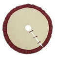 thumbnail image 4 of Fennco Styles Holiday Tartan Plaid Dazzle Christmas Decorative Tree Skirt, 4 of 7