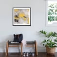thumbnail image 3 of Art.com Stone Gardens III Yellow Art Print by Silvia Vassileva, Black Frame Wall Art, 29" x 29", 3 of 5