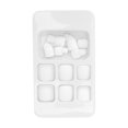 thumbnail image 1 of Lot de 24 faux ongles d'orteils de couleur unie, courts et carrés, pour femmes et filles, F150, 1 of 4