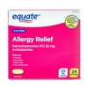 Equate Allergy Relief Softgels with Diphenhydramine Hcl 25mg Antihistamine, 24 Count