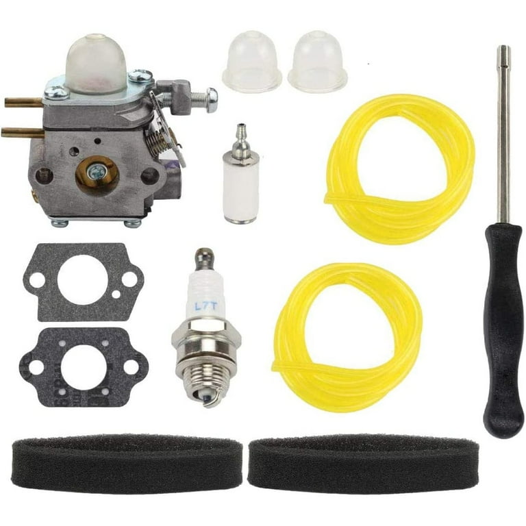 Carburetor compatible with Sears WS210 CMXGTAMD25CC 41AD25CC793 25cc 27cc String Trimmer