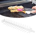 thumbnail image 1 of Brochettes Réutilisables en Acier Inoxydable pour Barbecue Cuisine Camping, Double Brochettes avec Tête d'Animal, Faciles à Retourner, Finition Soignée, Large Compatibilité, Faciles à Nettoyer, 1 of 7