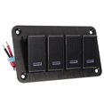 thumbnail image 3 of prewired 4 gang switch panel waterproof for cars, 3 of 5