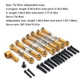 thumbnail image 3 of Brazo servo Vogacara Kit de varillas de enlace ajustable modelo oro, 3 of 6