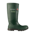 thumbnail image 3 of Dunlop FieldPro Full Safety Men's Steel Toe Waterproof Boots - Lightweight, Slip-Resistant, Green/Black, Size 8 US, 3 of 8