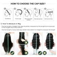 thumbnail image 3 of XIAQUJ African Ladies Small Curly Hair Sets Wavy Curls Wig Can Be Straightened and Bent Natural Looking Long Wavy Human Hair Wig with Lace Front Wig Caps Wigs for Women Black, 3 of 9