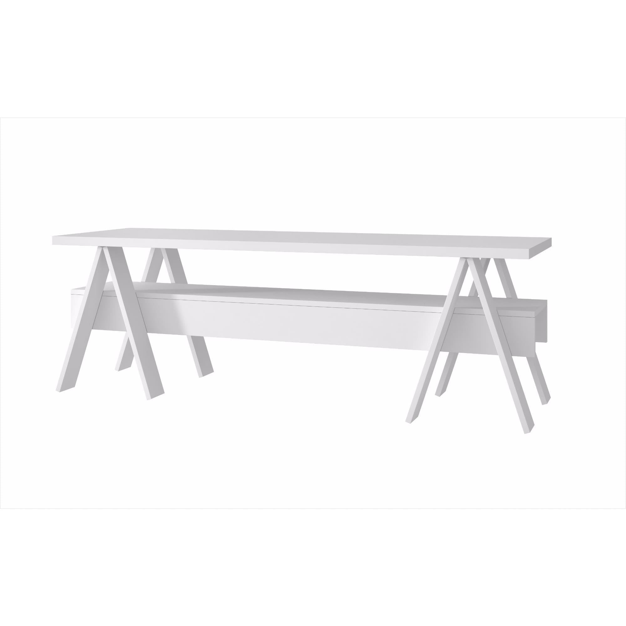 Manhattan Comfort Messina Single Shelf Tv Stand Com