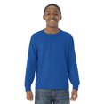 thumbnail image 1 of Jerzees T-Shirt à Manches Longues DRI-POWER Active pour Jeunes, S, Royal, 1 of 8