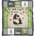 thumbnail image 2 of Cute Panda Throw Blanket for Kids Warm Soft Micro Flannel Blanket for Bed/Sofa/Travel/Living Room Decor 50x60 Inch, 2 of 6