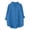 Blue, variant on Tops for Women Trendy Plus Size Summer Long Sleeve Cowl Neck Pencil Tops - Smocked Chiffon for Everyday Blue S