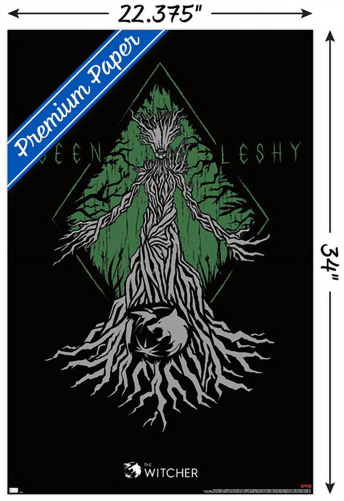 Netflix The Witcher Season 2 - Queen Leshy Green Wall Poster, 22.375" x 34"