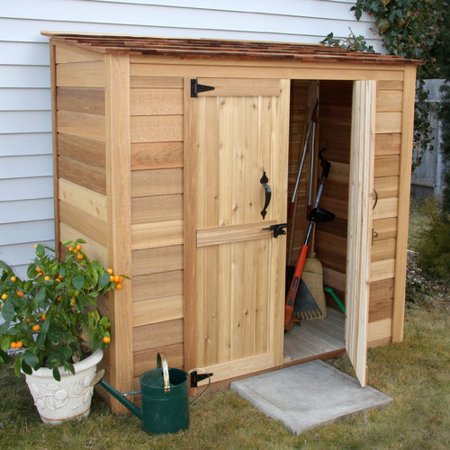 Outdoor Living Today GGC63SR Grand Garden Chalet 6 x 3 ft. Storage Shed