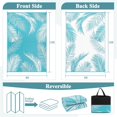 thumbnail image 2 of Outdoor Rug x Reversible Outdoor Plastic Straw Rug Large Outdoor Patio Rug RV Mat Outside Indoor Outdoor Rugs for Patio RV Balcony Deck Picnic Backyard Porch Grey, 2 of 7
