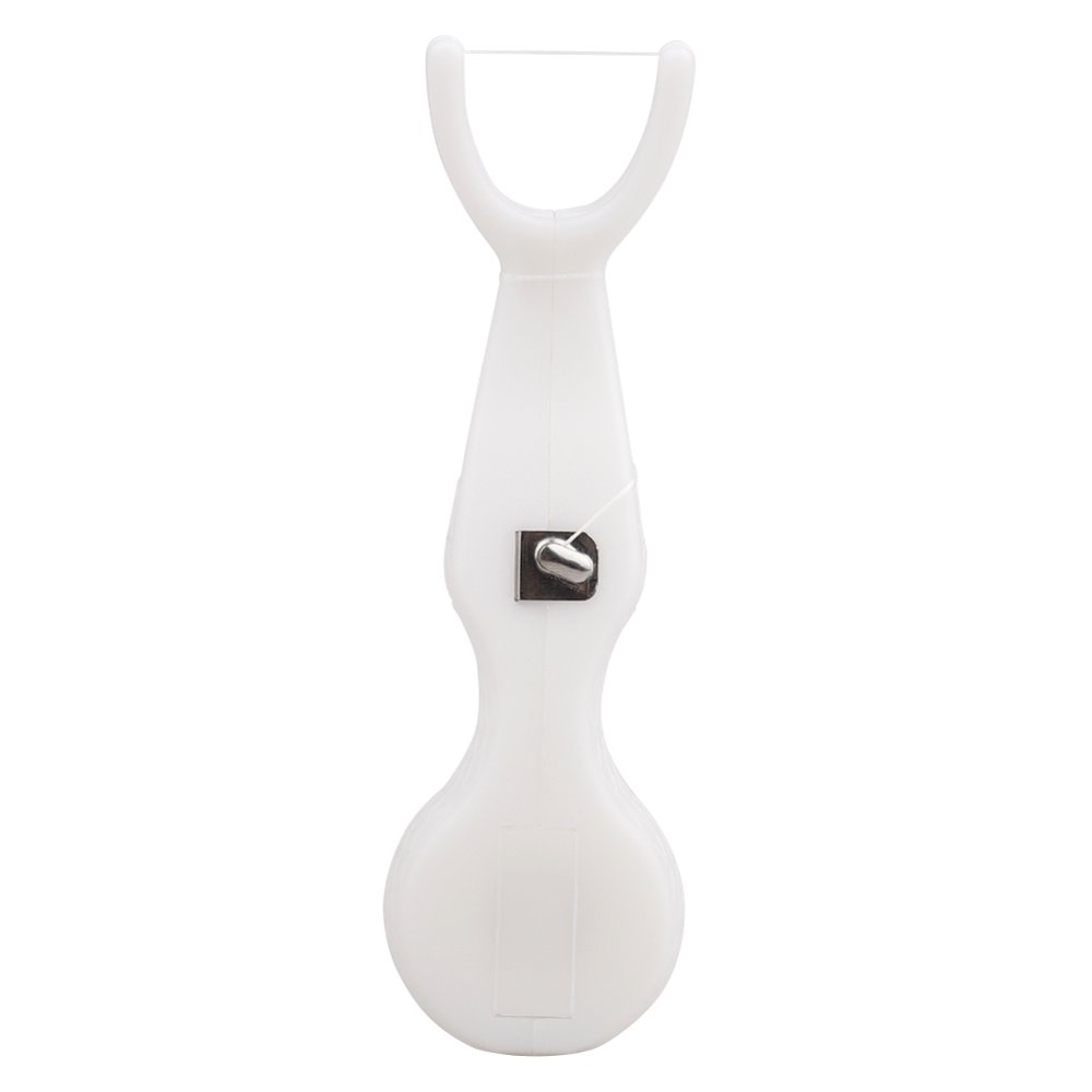 30m Nylon Dental Floss with Holder Tooth Cleaning Pick Oral Care Cleaner Flosser Interdental