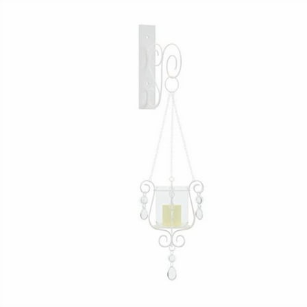 Koehler Christmas Holiday Home Decor Bedazzling Pendant Votive Candles Glass Wall Sconces