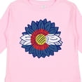 thumbnail image 4 of Inktastic Colorado Flag Sunflower Boys or Girls Long Sleeve Toddler T-Shirt, 4 of 5